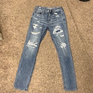 American Eagle ripped jeans